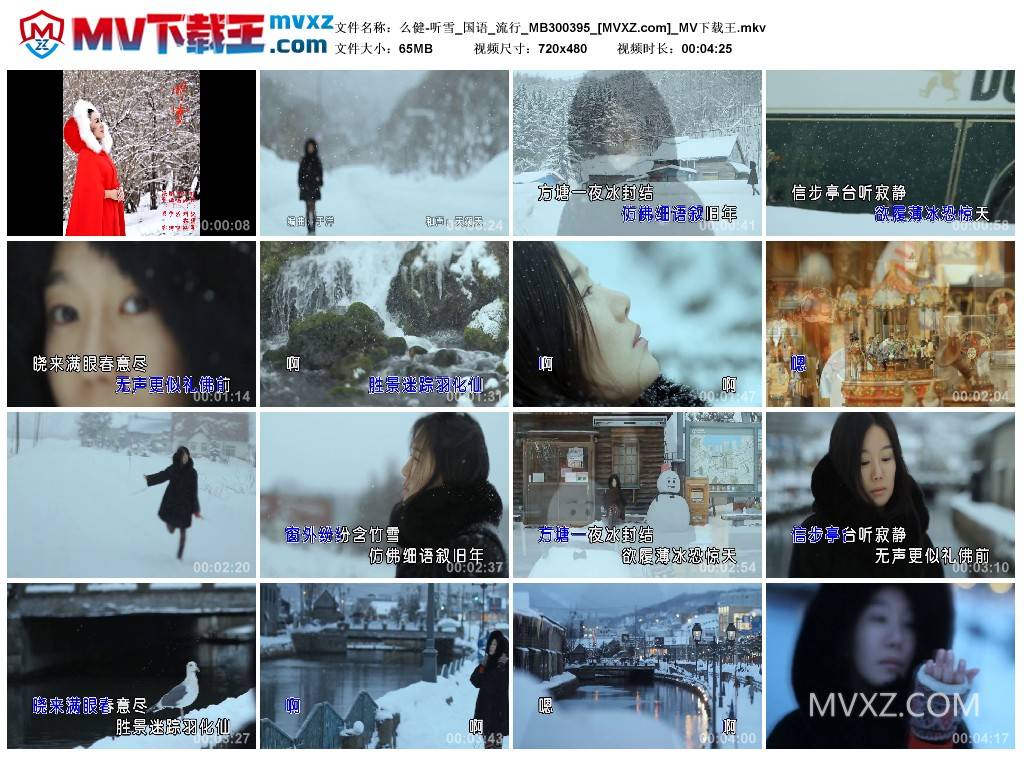 么健-听雪_国语_流行_MB300395